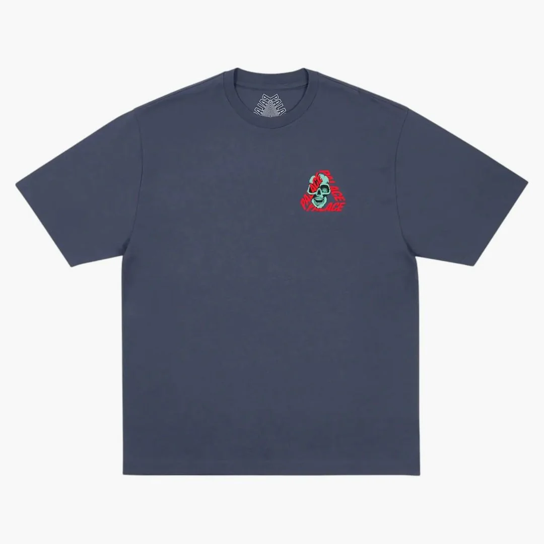 Palace P3 Skull T-shirt Navy