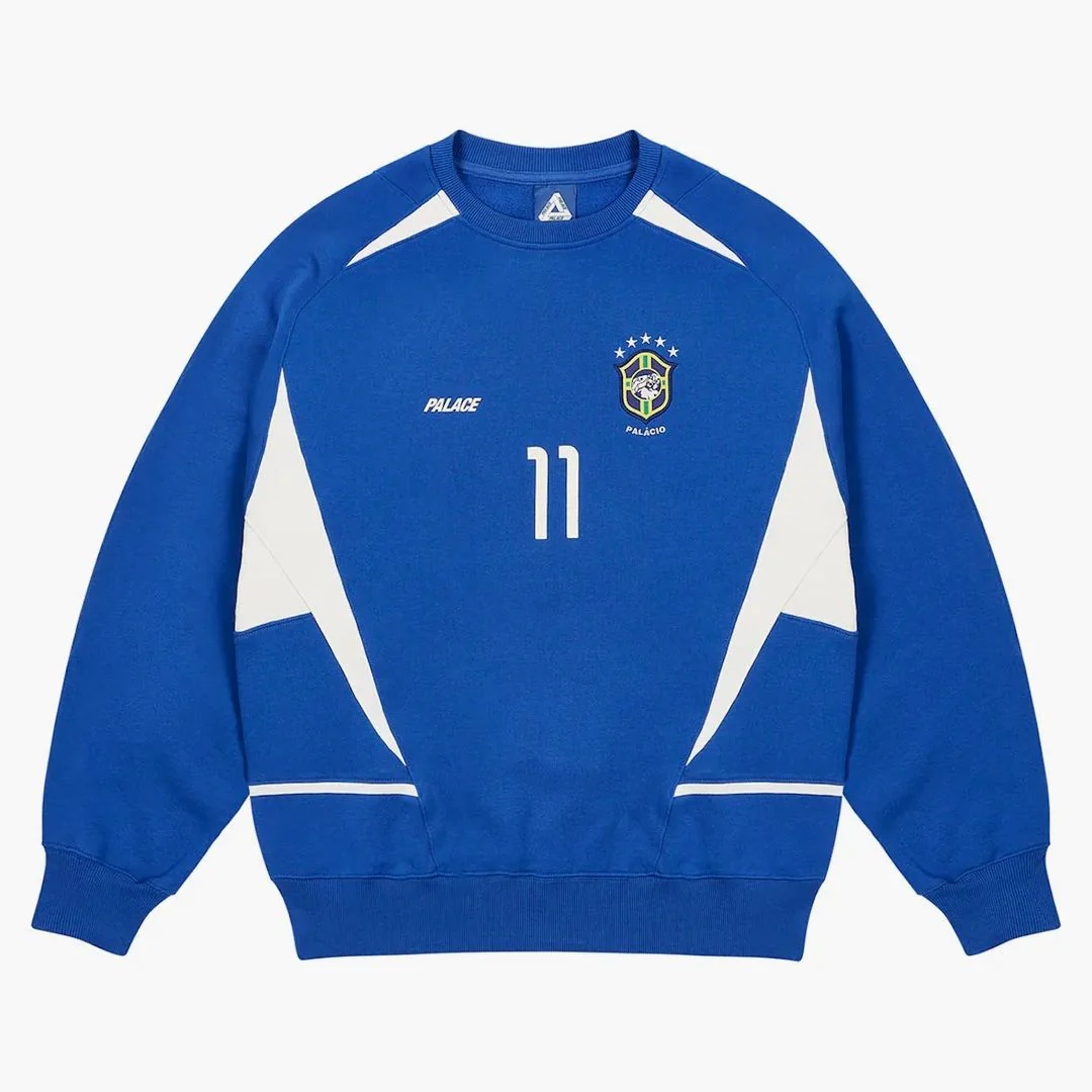 Palace Pro Team 02 Crew Blue