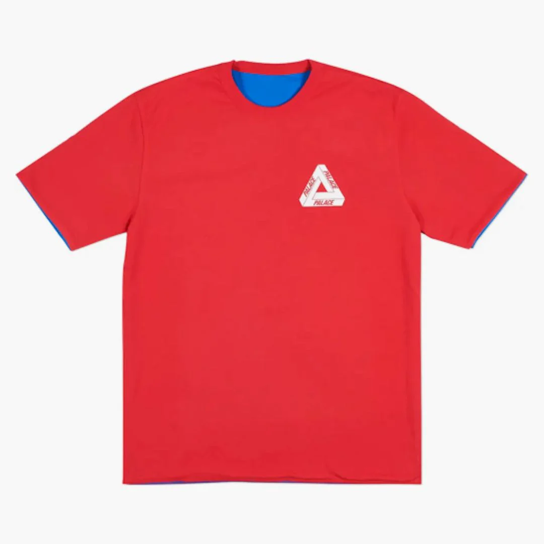 Palace Reverso T-shirt Red/blue - Image 2