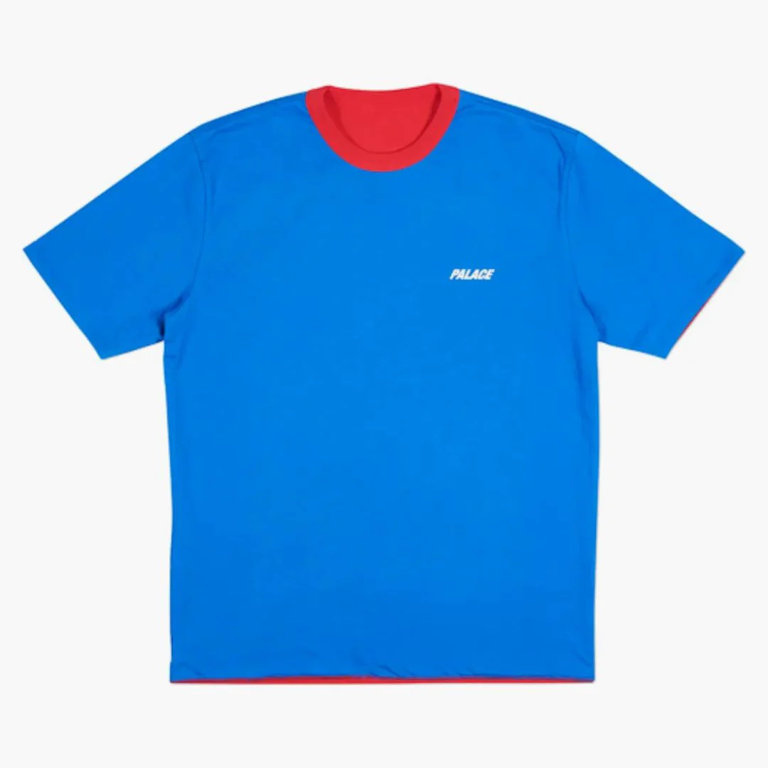 Palace Reverso T-shirt Red/blue - Image 4
