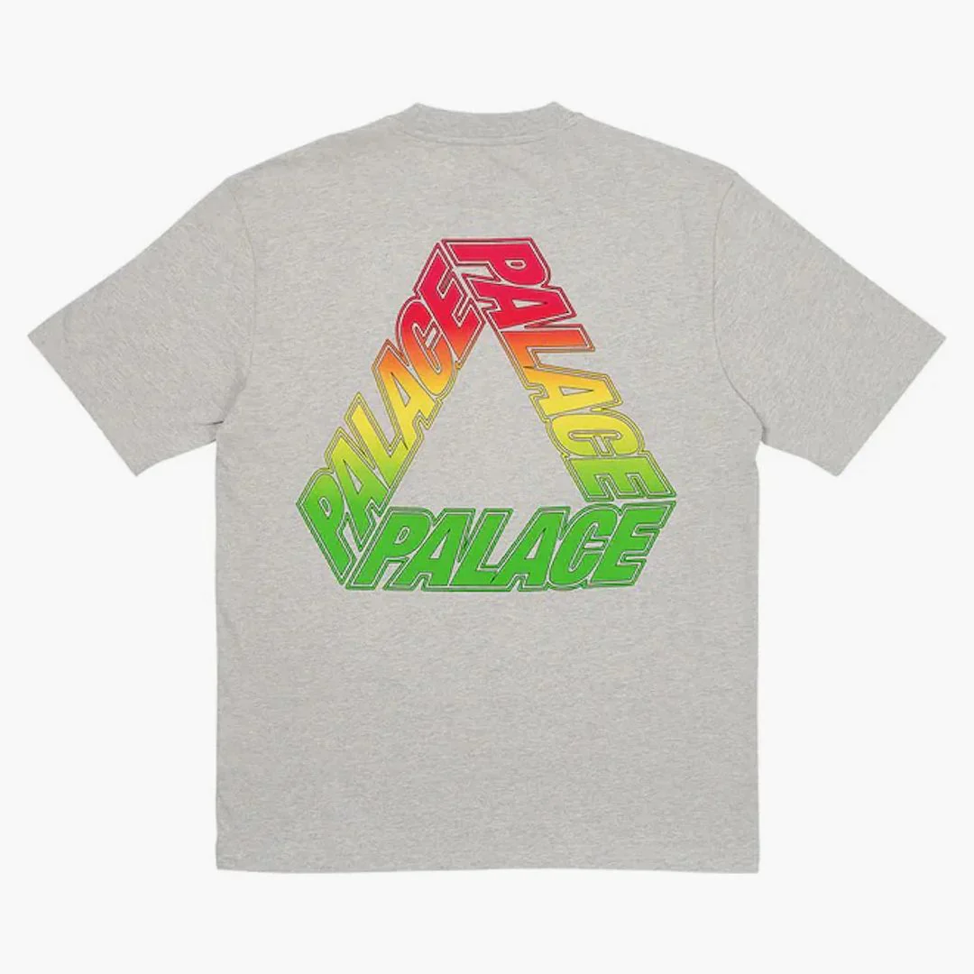 Palace Spectrum P3 T-shirt Grey Marl