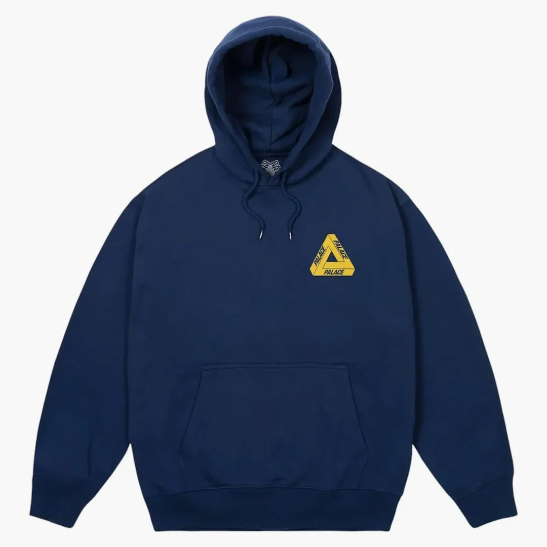 Palace Tri-ferg Hood Navy - Image 2