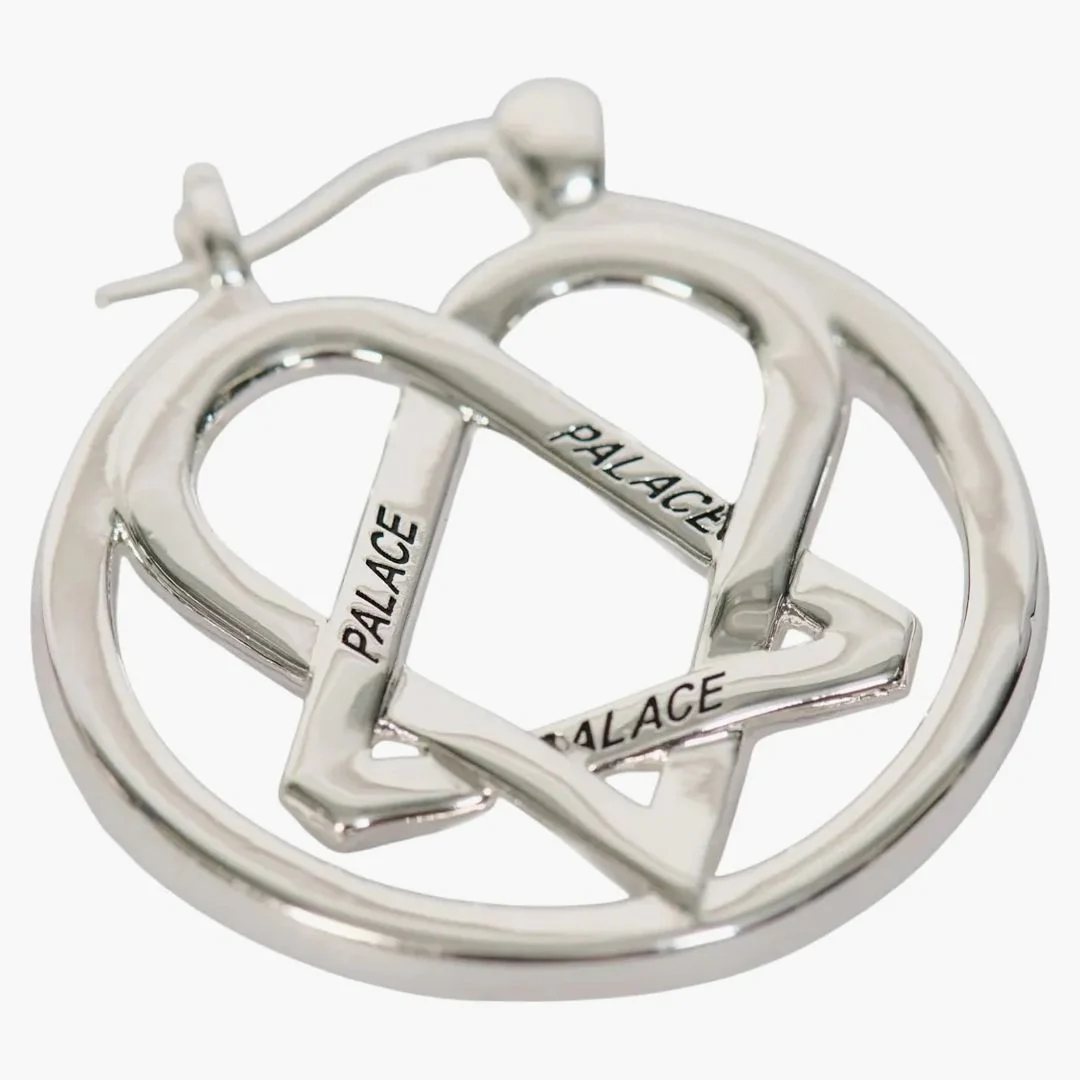 Palace Tri-gram Earring Silver - Image 2