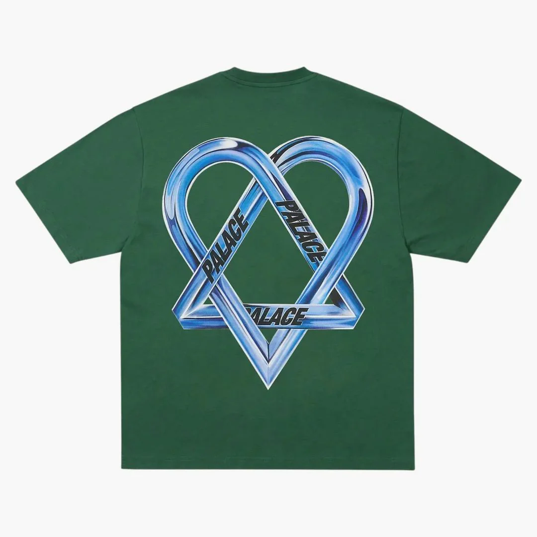Palace Tri-gram T-shirt Racey Green - Image 2