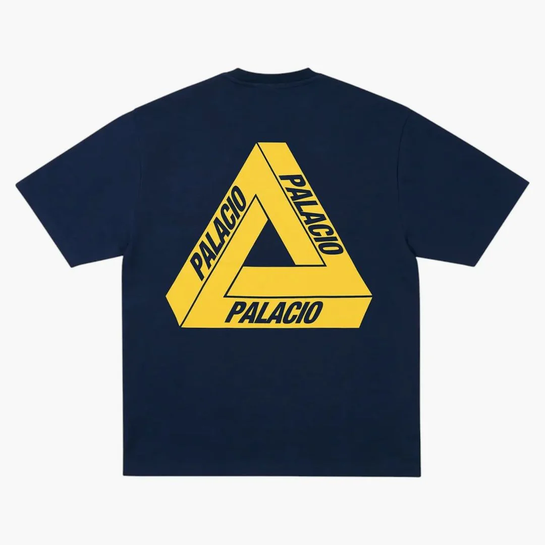 Palace Tri Lingual T-shirt Navy - Image 2