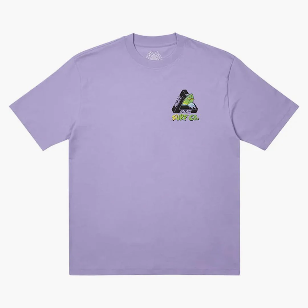 Palace Tri-surf Co T-shirt Violet - Image 2