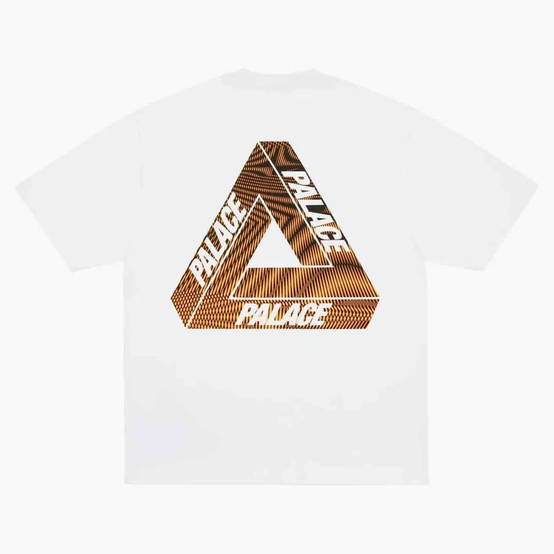 Palace Tri-vex T-shirt White/orange - Image 2