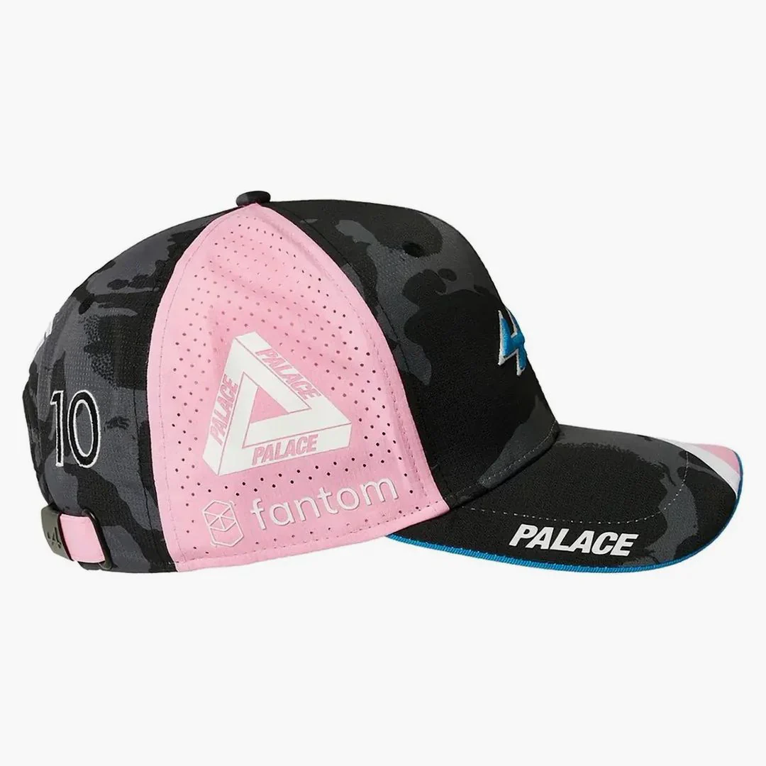Palace X Kappa New Era For Alpine 9fifty Curved Brim Pit Gasly Cap Night Desert Camo - Image 3