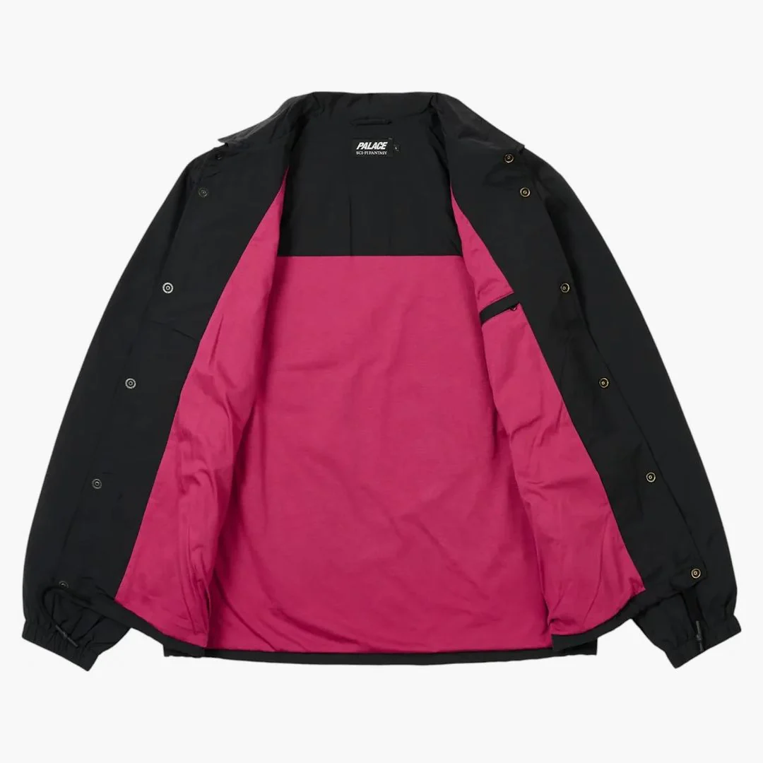 Palace X Sci-fi Fantasy Tri Coach Jacket Black - Image 2