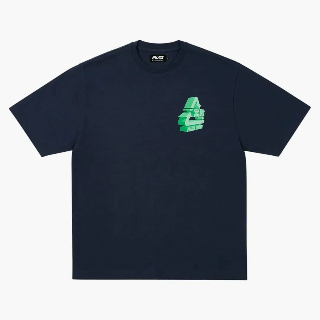 Palace X Sci-fi Fantasy Tri T-shirt Navy - Image 2