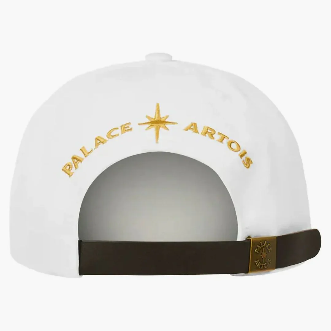 Palace X Stella Artois 6-panel (ss24) White - Image 2