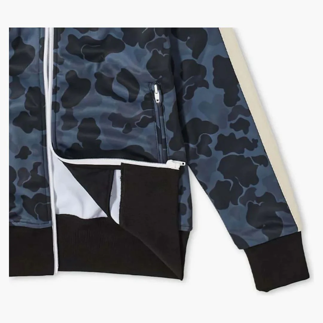 Palm Angels Night Camo Track Jacket Black/white - Image 2