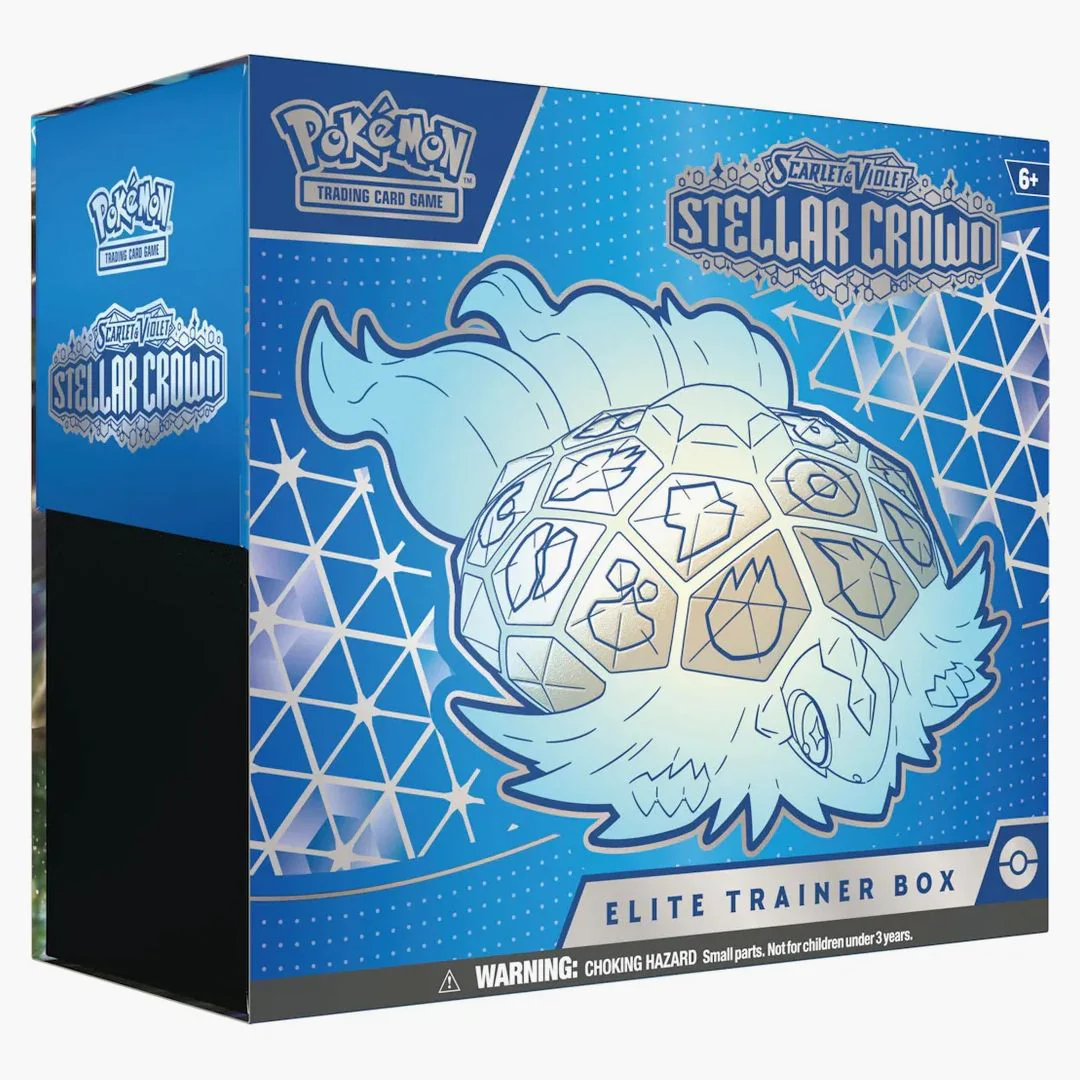 Pokémon Scarlet & Violet Steller Crown Elite Trainer Box