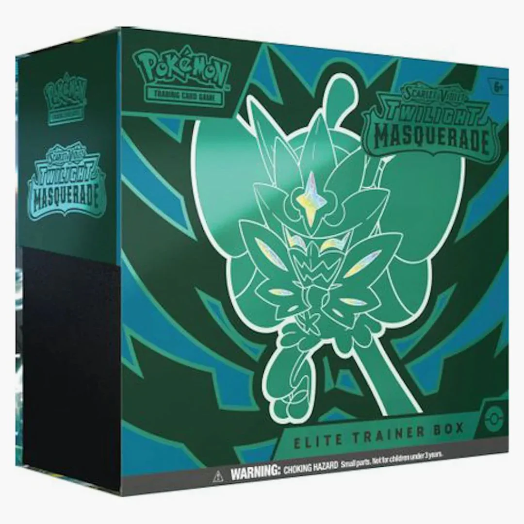Pokémon Scarlet & Violet Twilight Masquerade Elite Tainer Box