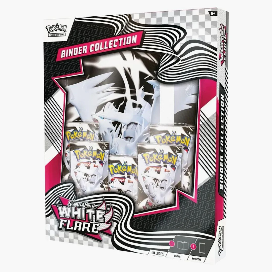 Pokémon Scarlet & Violet White Flare Binder Collection