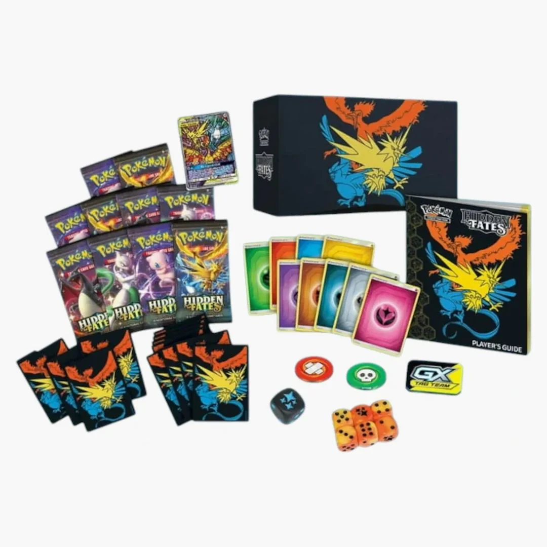 Pokémon Tcg Hidden Fates Elite Trainer Box