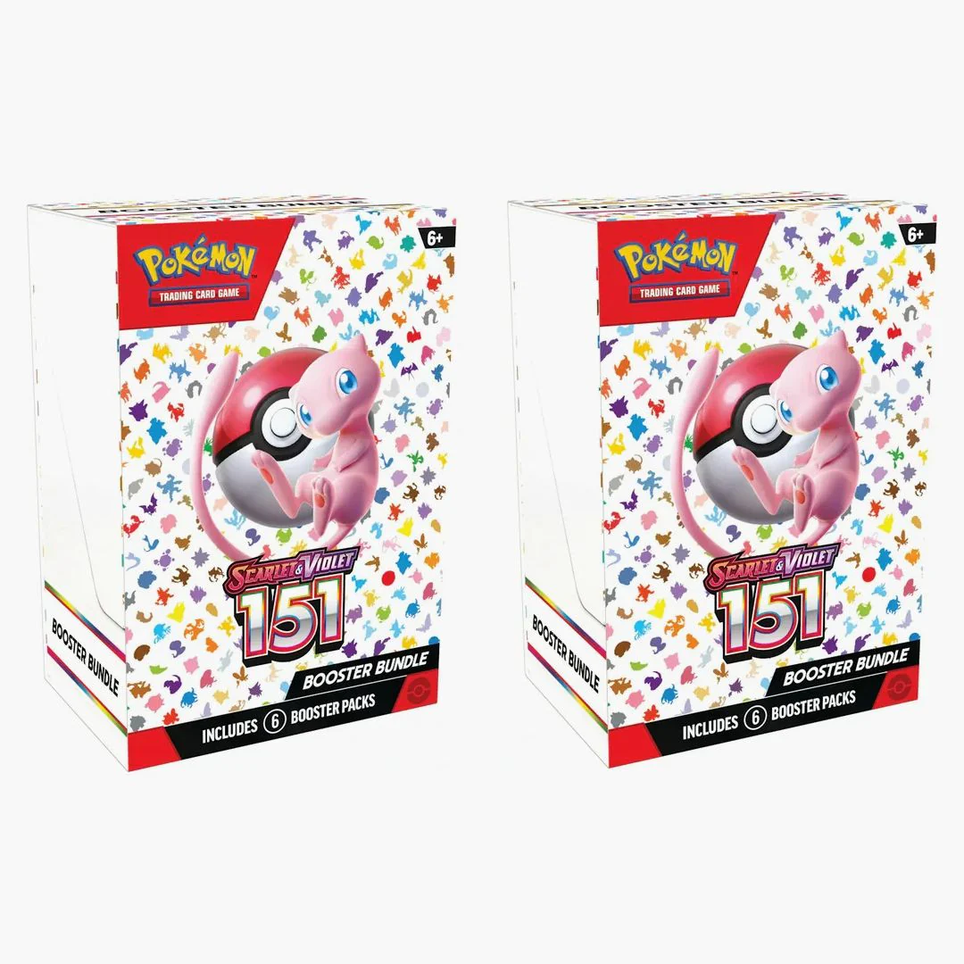 Pokémon Tcg Scarlet & Violet 151 6pk Booster Bundle 2x Lot