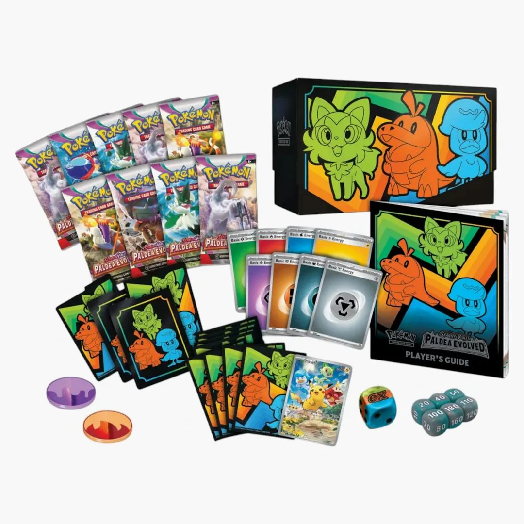 Pokémon Tcg Scarlet & Violet Paldea Evolved Elite Trainer Box