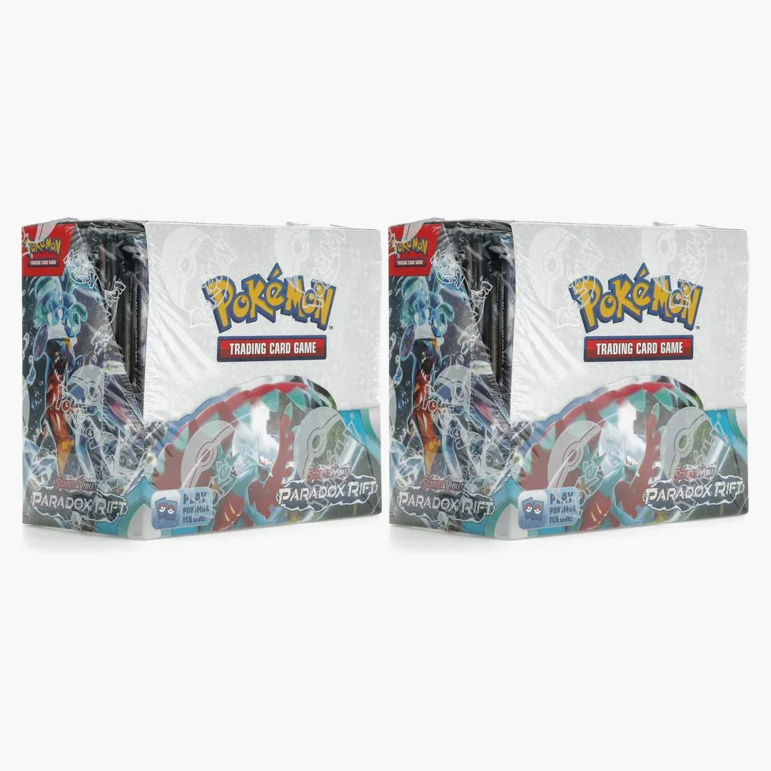 Pokémon Tcg Scarlet & Violet Paradox Rift Booster Box 2x Lot