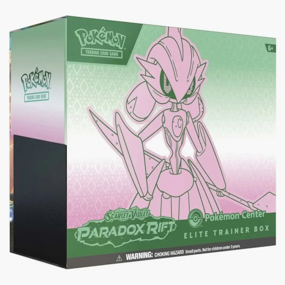 Pokémon Tcg Scarlet & Violet Paradox Rift Iron Valiant Pokemon Center Elite Trainer Box - Image 2