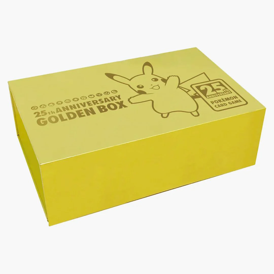 Pokémon Tcg Sword & Shield 25th Anniversary Collection Golden Box Supply Set (japanese)