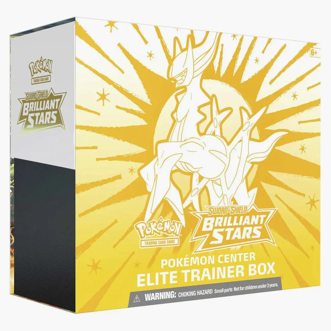 Pokémon Tcg Sword & Shield Brilliant Stars Pokémon Center Elite Trainer Box