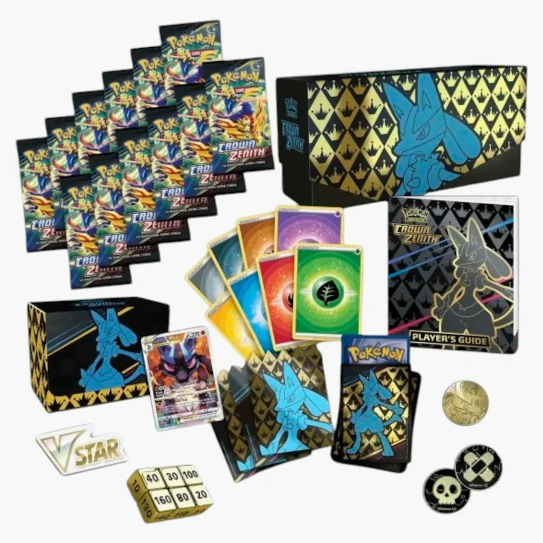 Pokémon Tcg Sword & Shield Crown Zenith Pokémon Center Elite Trainer Box Plus 2x Lot - Image 2