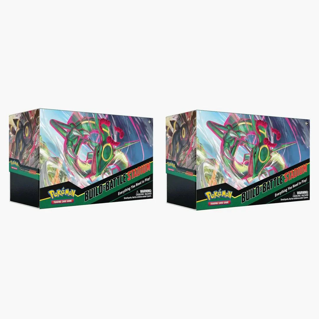 Pokémon Tcg Sword & Shield Evolving Skies Build & Battle Stadium 2x Lot