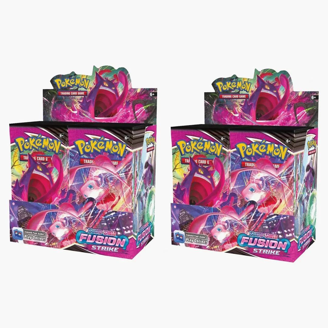 Pokémon Tcg Sword & Shield Fusion Strike Booster Box 2x Lot