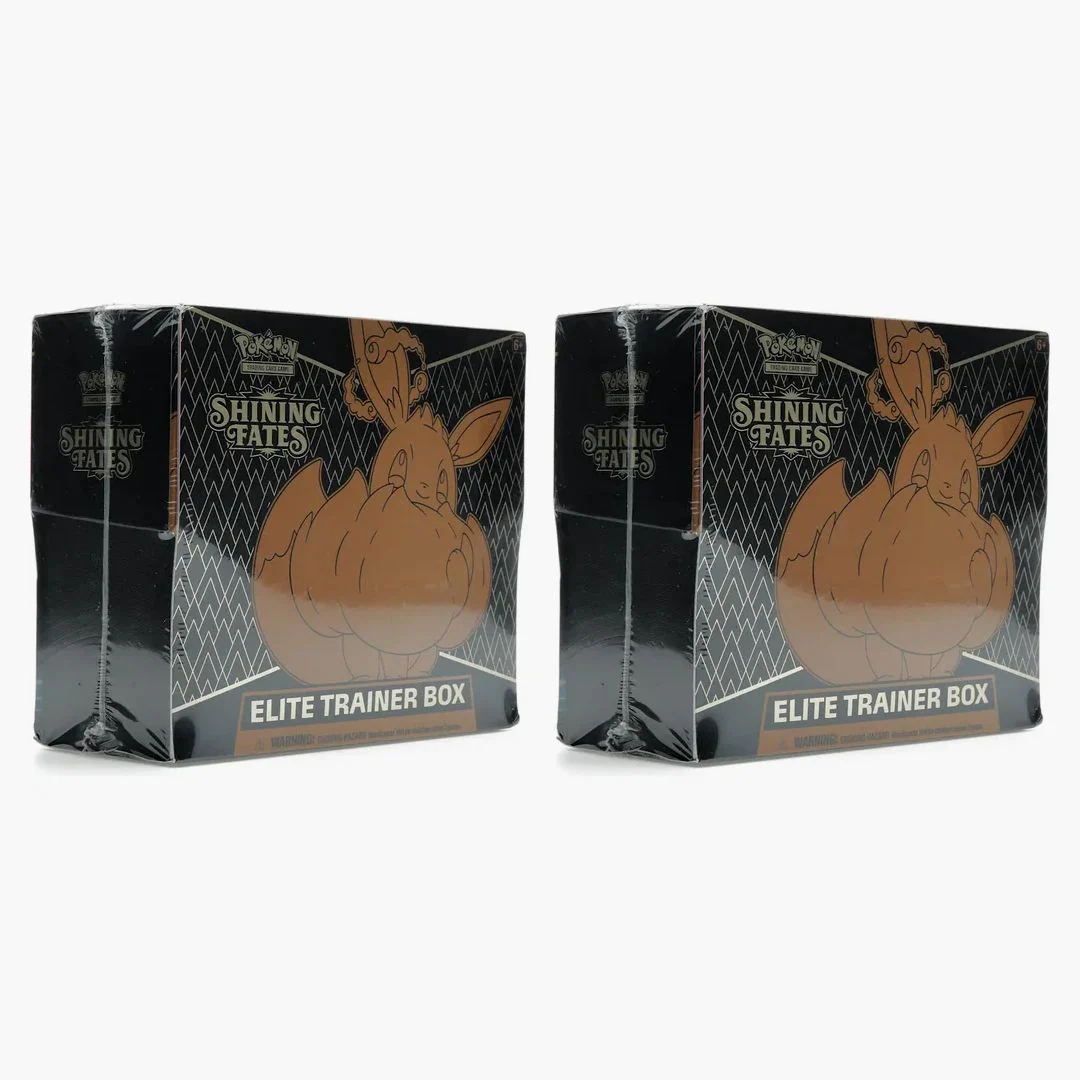 Pokémon Tcg Sword & Shield Shining Fates Elite Trainer Box 2x Lot - Image 2