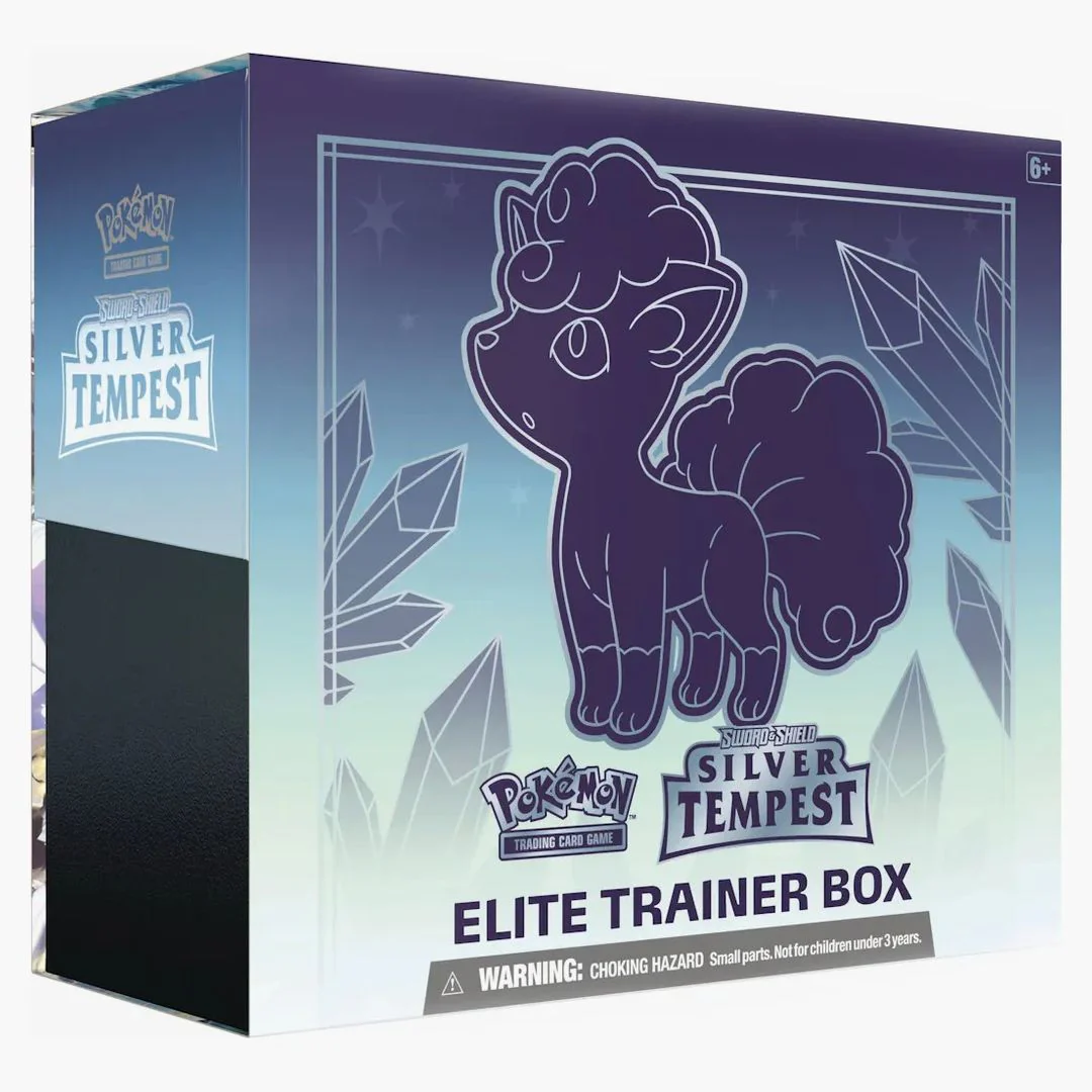 Pokémon Tcg Sword & Shield Silver Tempest Elite Trainer Box - Image 2