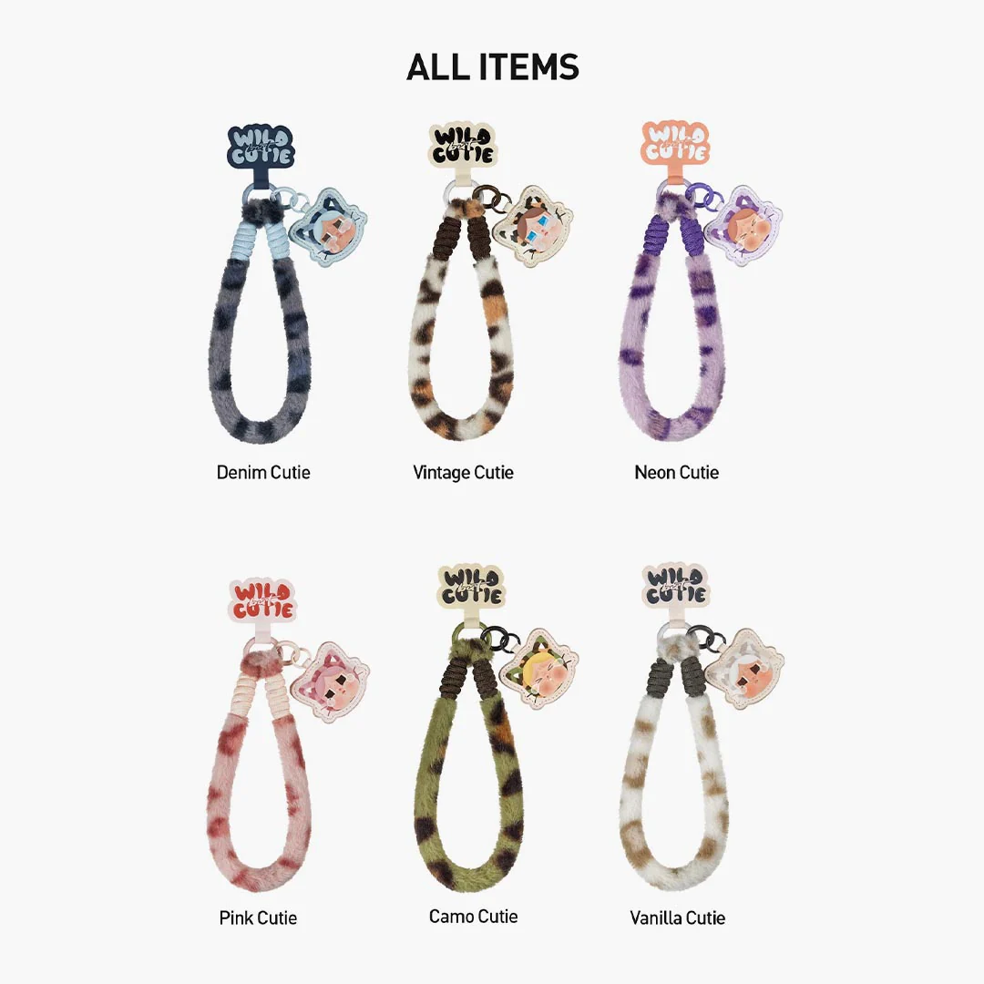 Pop Mart Pop Mart Crybaby Wild But Cutie Series Phone Charm Sealed Case (6 Blind Box) - Image 2