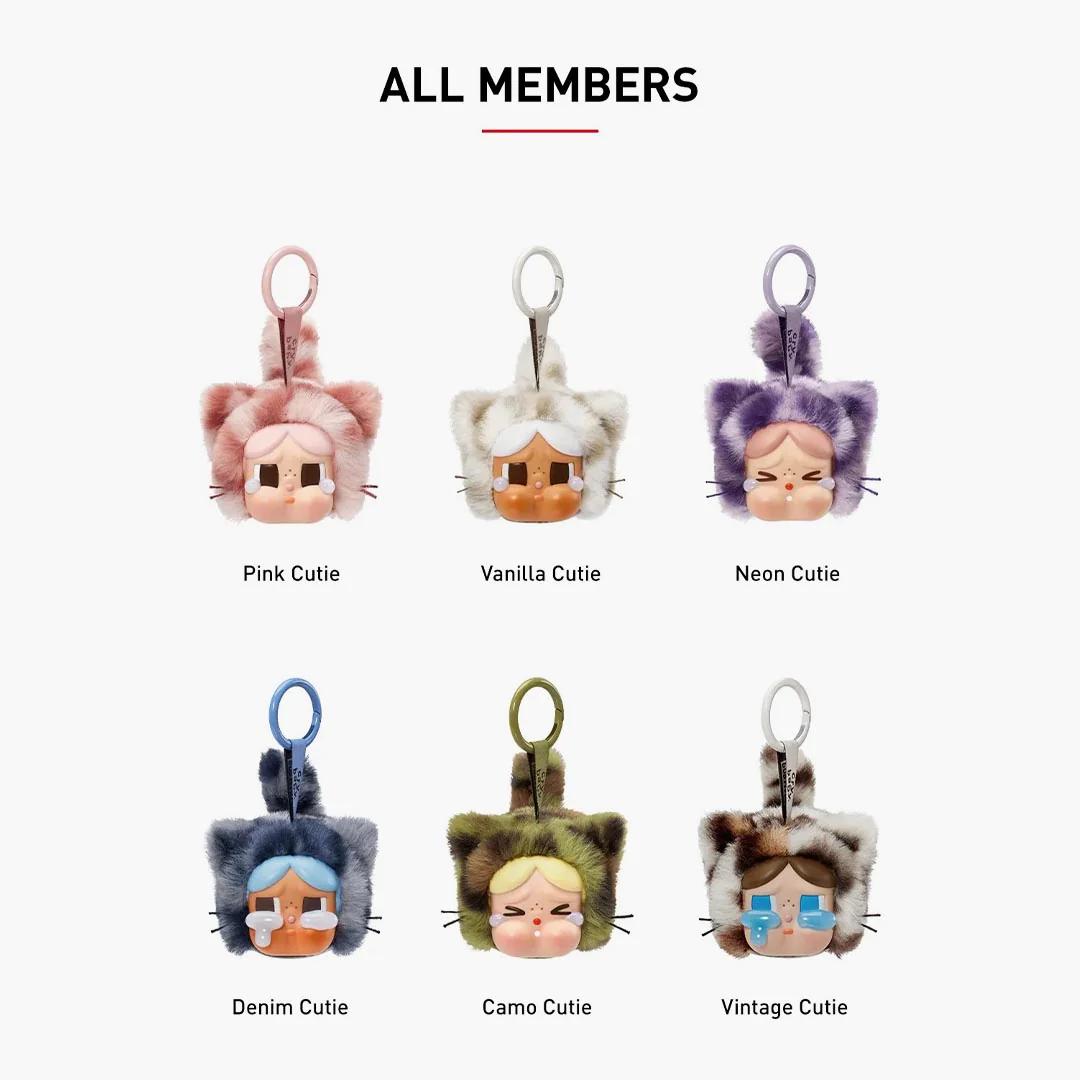 Pop Mart Crybaby Wild But Cutie Series Vinyl Plush Pendant Single Blind Box - Image 2