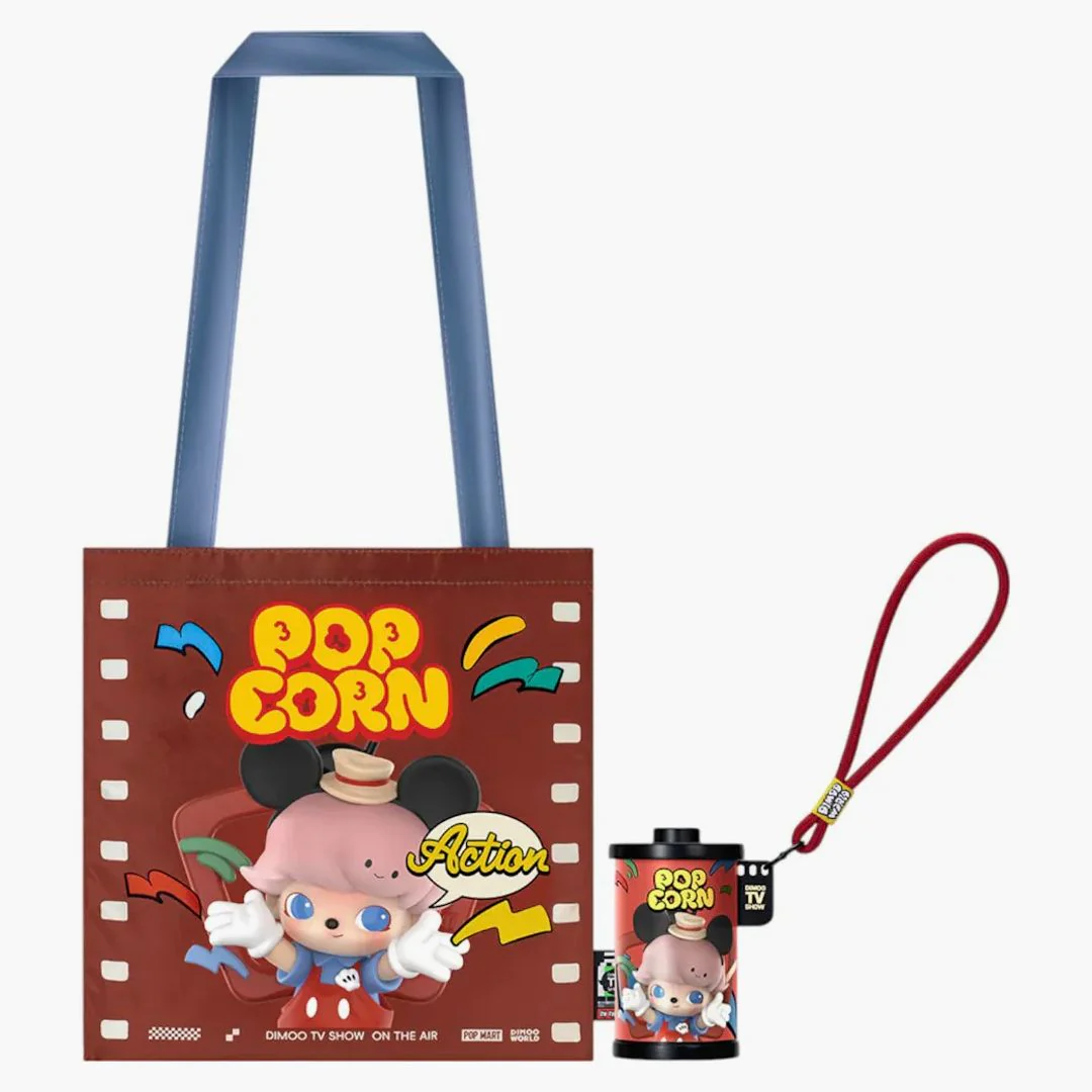 Pop Mart Dimoo World X Disney Series Mickey Tv Show Storage Bag