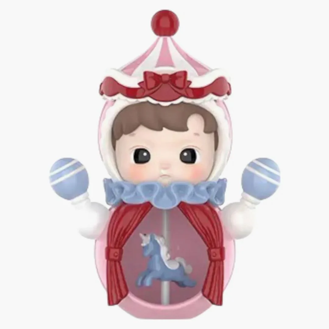 Pop Mart Hacipupu Rolling Time Machine Series Happy Carousel Figure