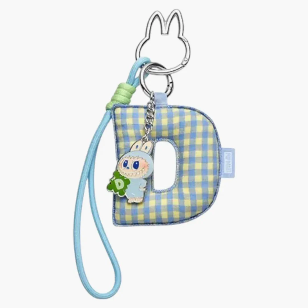 Pop Mart Labubu The Monsters Pin For Love Series "d" Letter Pendant