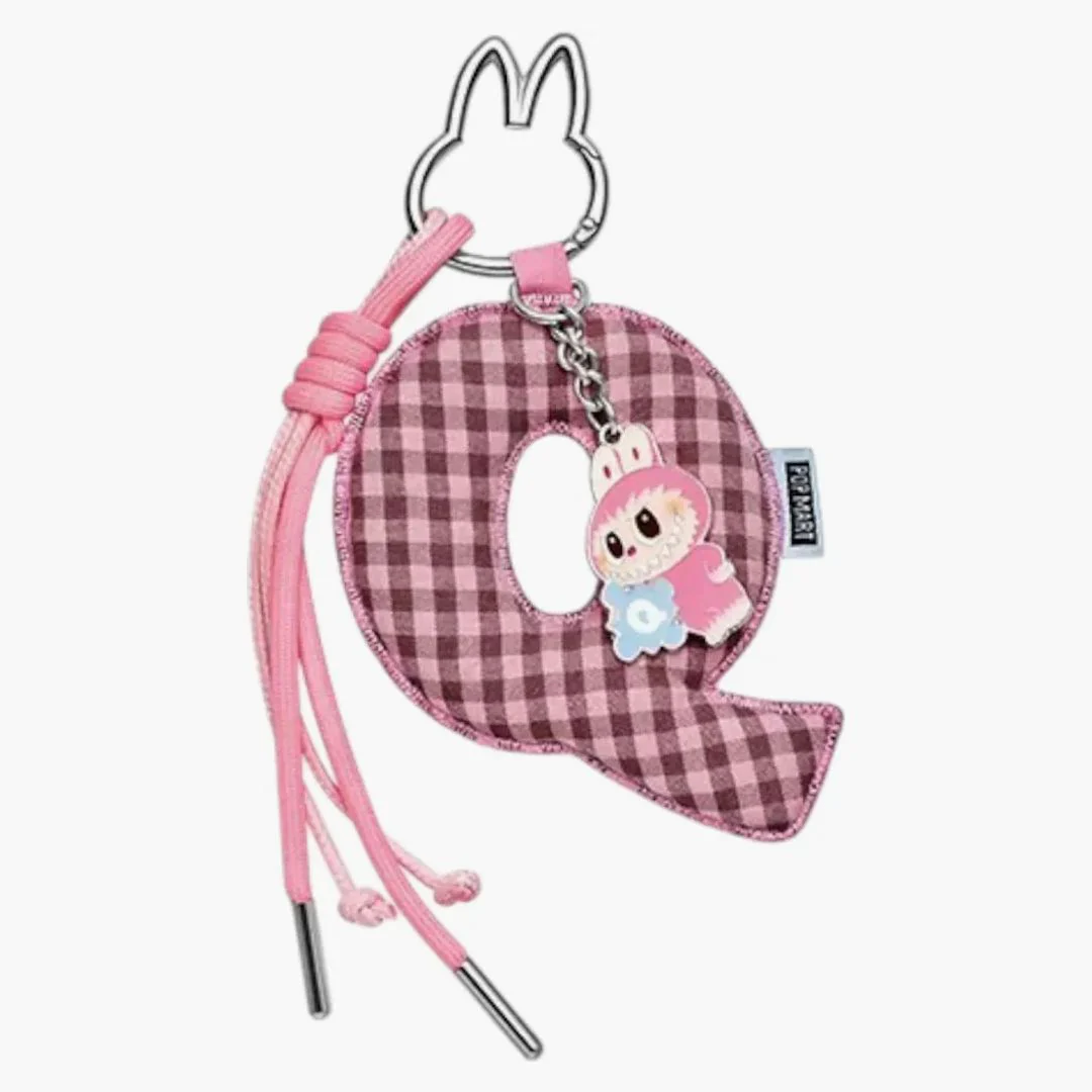 Pop Mart Labubu The Monsters Pin For Love Series "q" Letter Pendant