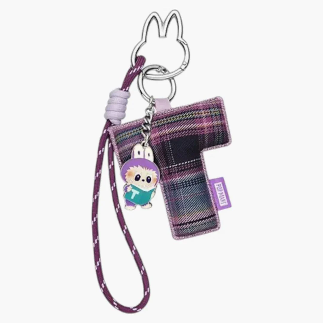 Pop Mart Labubu The Monsters Pin For Love Series "t" Letter Pendant