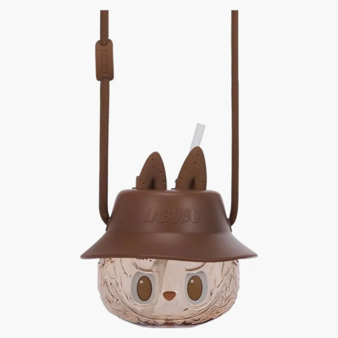 Pop Mart Labubu The Monsters Wacky Mart Series Caramel Brown Tumbler