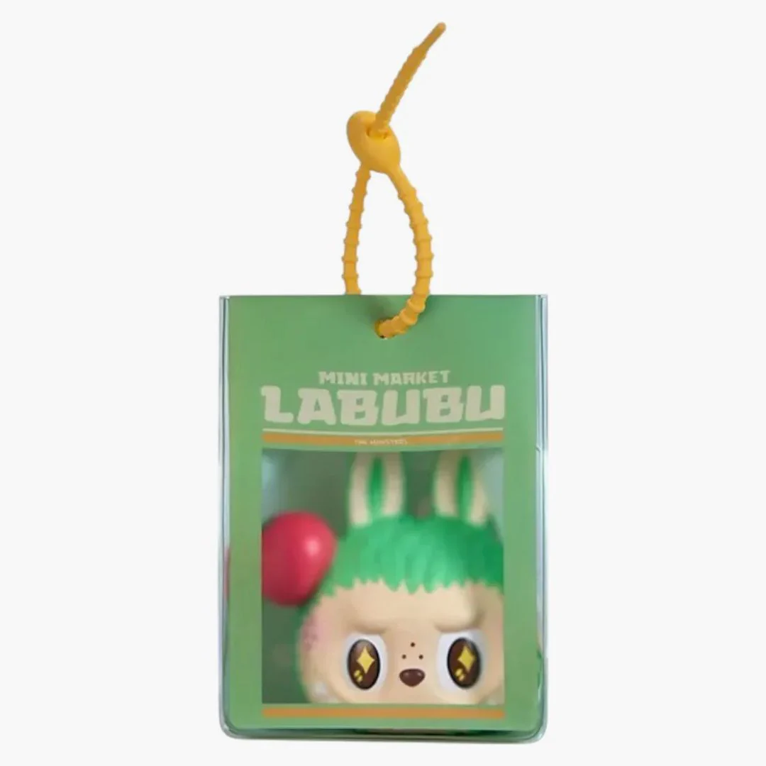Pop Mart Labubu The Monsters Wacky Mart Series Grilled Sausage Pinch Pendant
