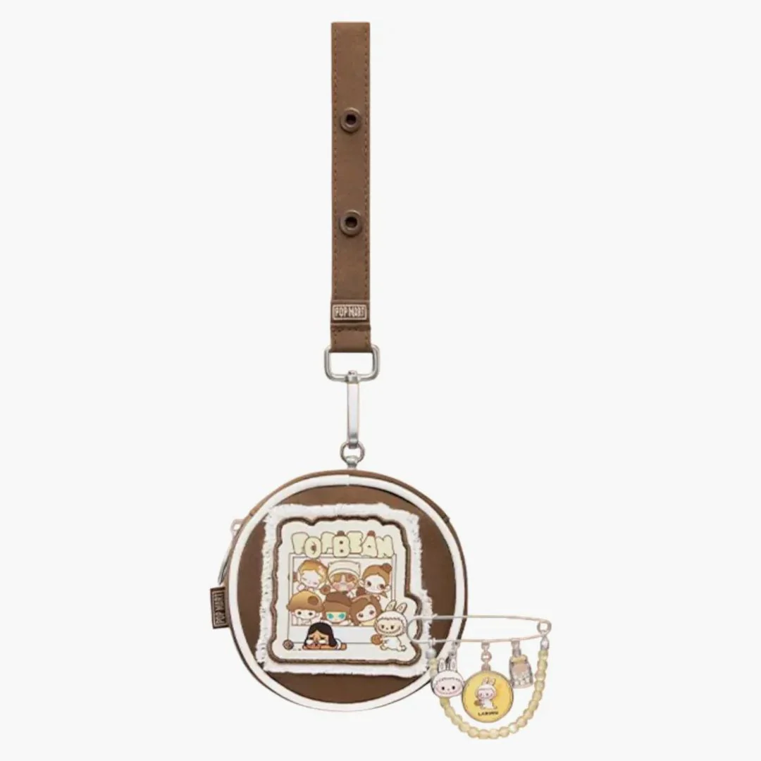 Pop Mart Pop Bean Coffee Factory Series Labubu Perforated Handbag
