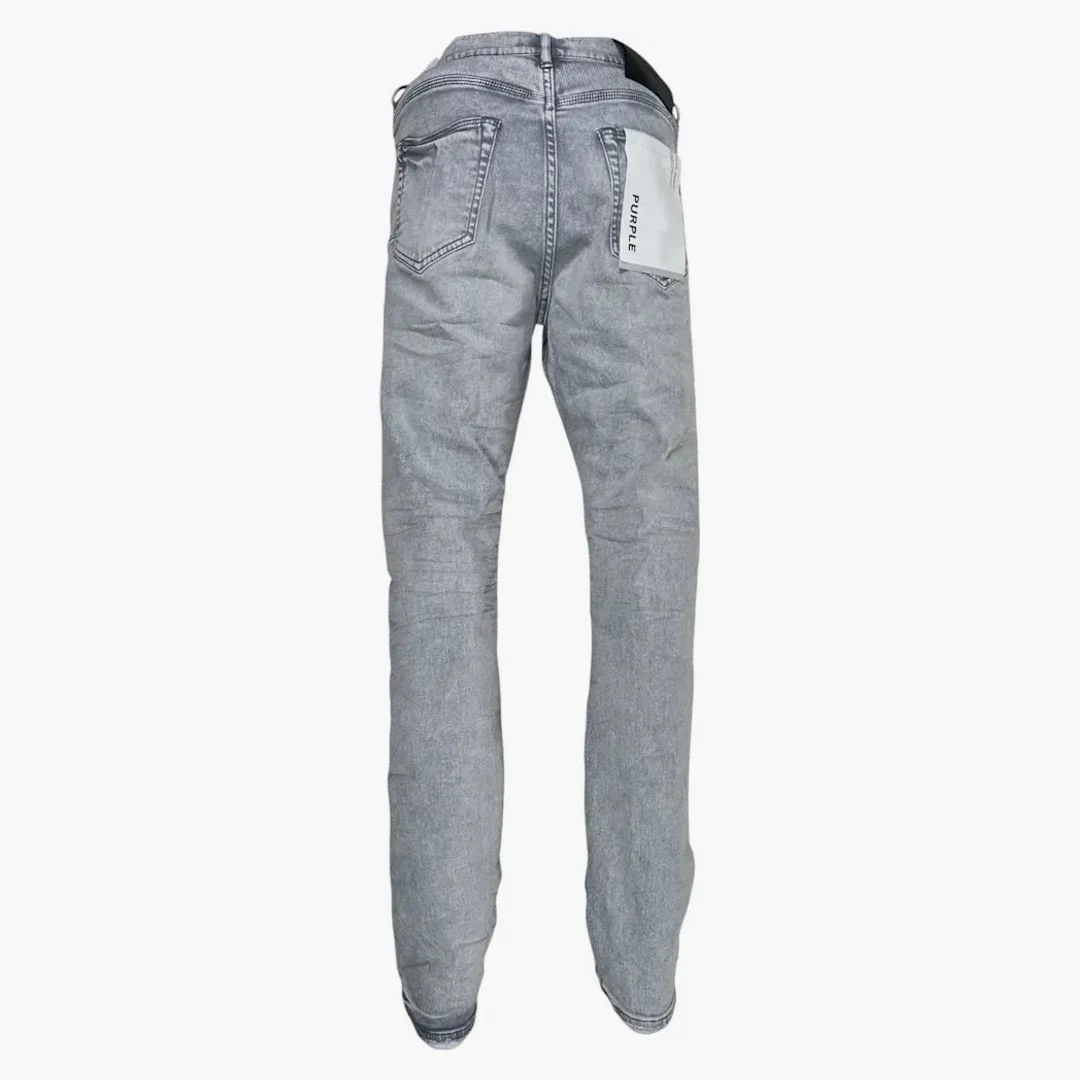 Purple Brand Alloy Studs Overdyed Grey Jeans Grey - Image 2