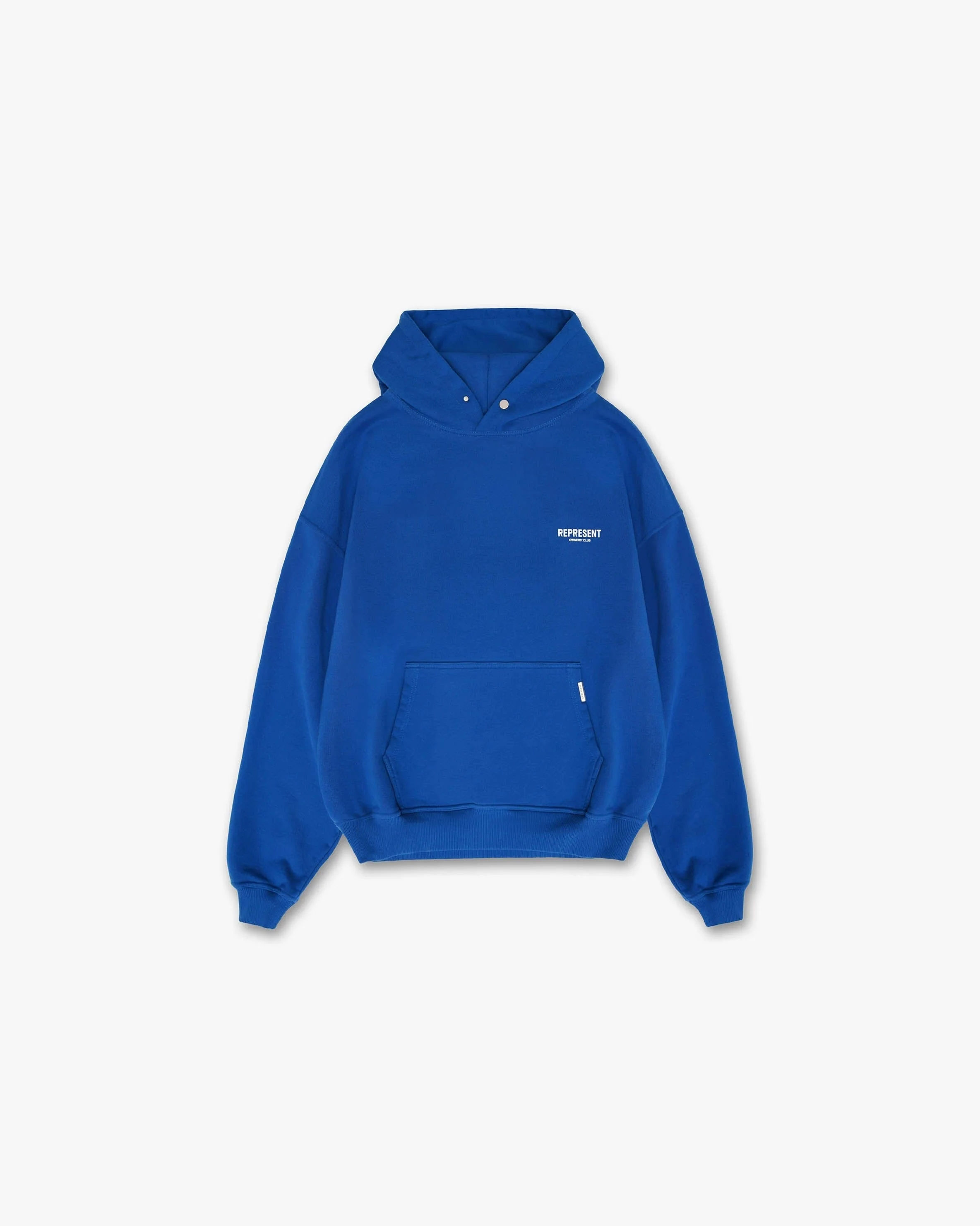 Represent Owners Club Hoodie Black Cobalt - Image 2