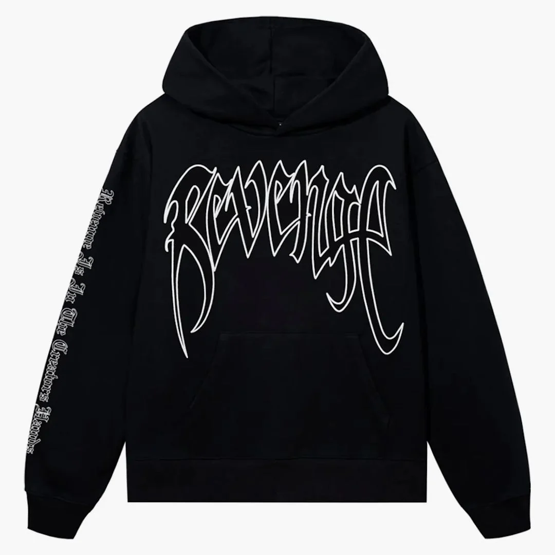 Revenge Xxxtentacion Kill Outline Hoodie Black/white