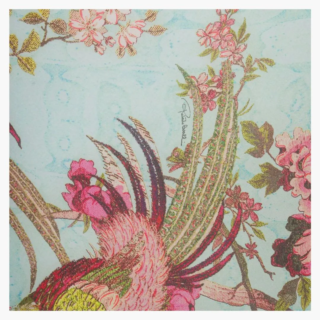 Skims X Roberto Cavalli Long Kaftan Fagianella Print - Image 2