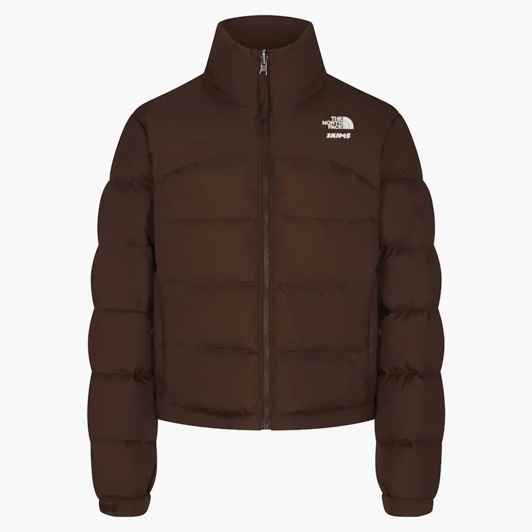 Skims X Tnf 2000 Retro Nuptse Jacket Cocoa