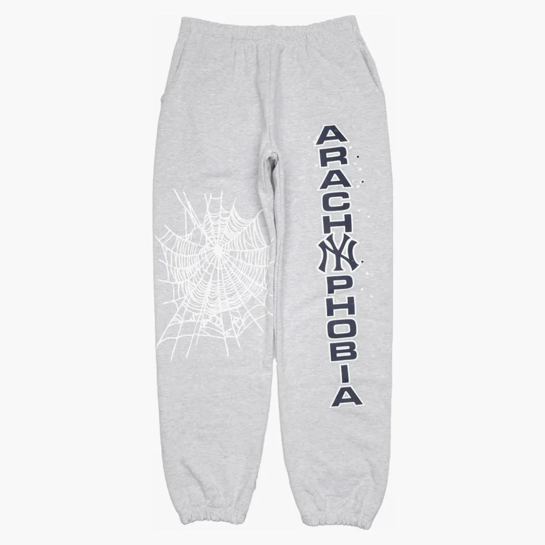 Sp5der Arach Ny Phobia Sweatpants Ash Grey