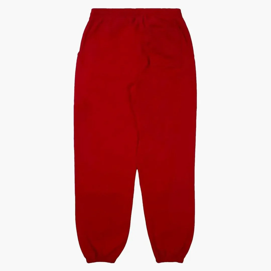 Sp5der Metro Booming Sweatpants Red - Image 2