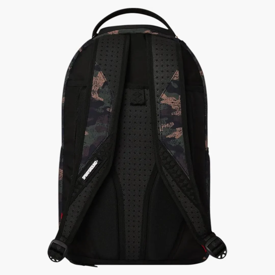 Sprayground Ambush Camo Backpack Backpack Black Green Brown - Image 2