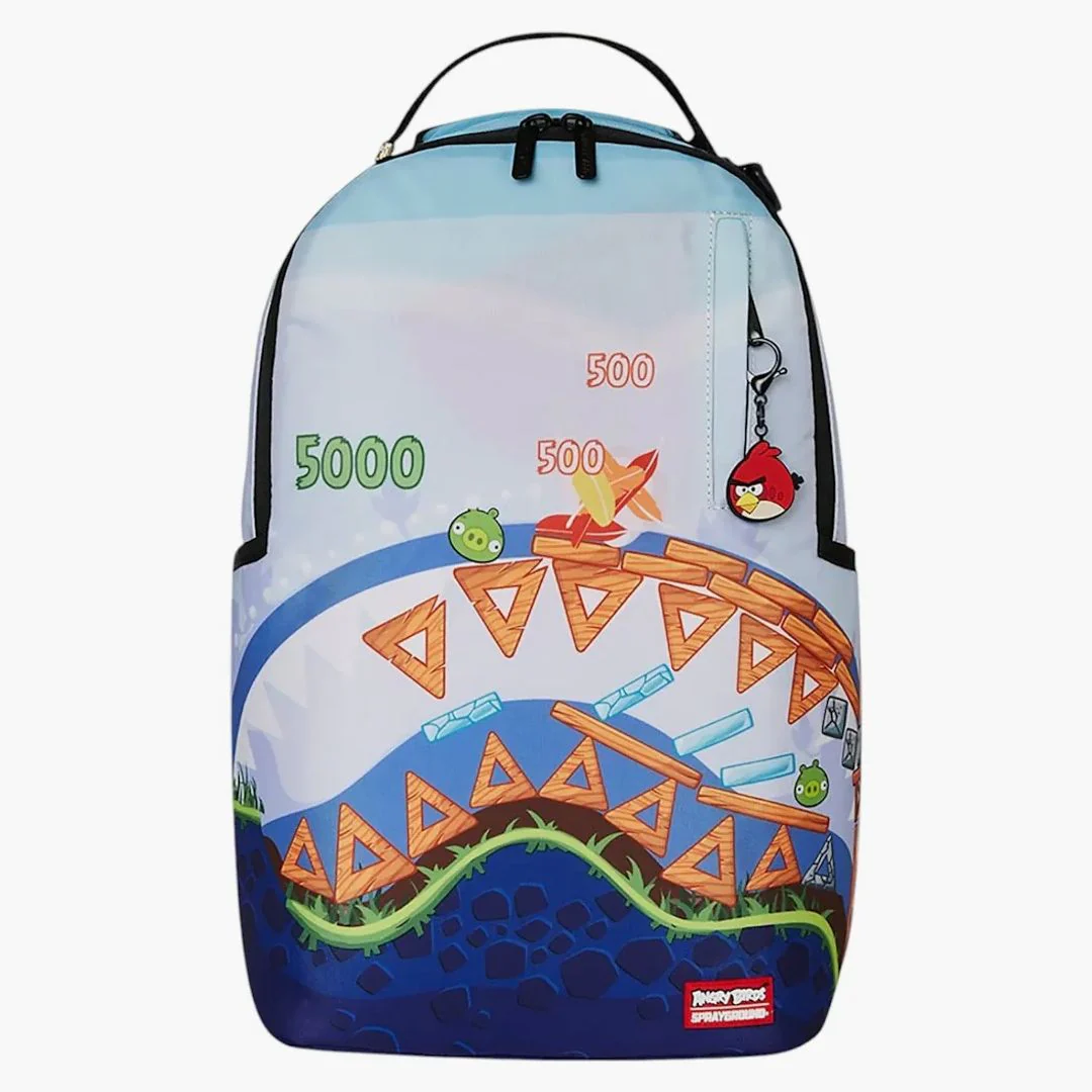 Sprayground Angry Birds Shark Game Backpack Multicolor - Image 3